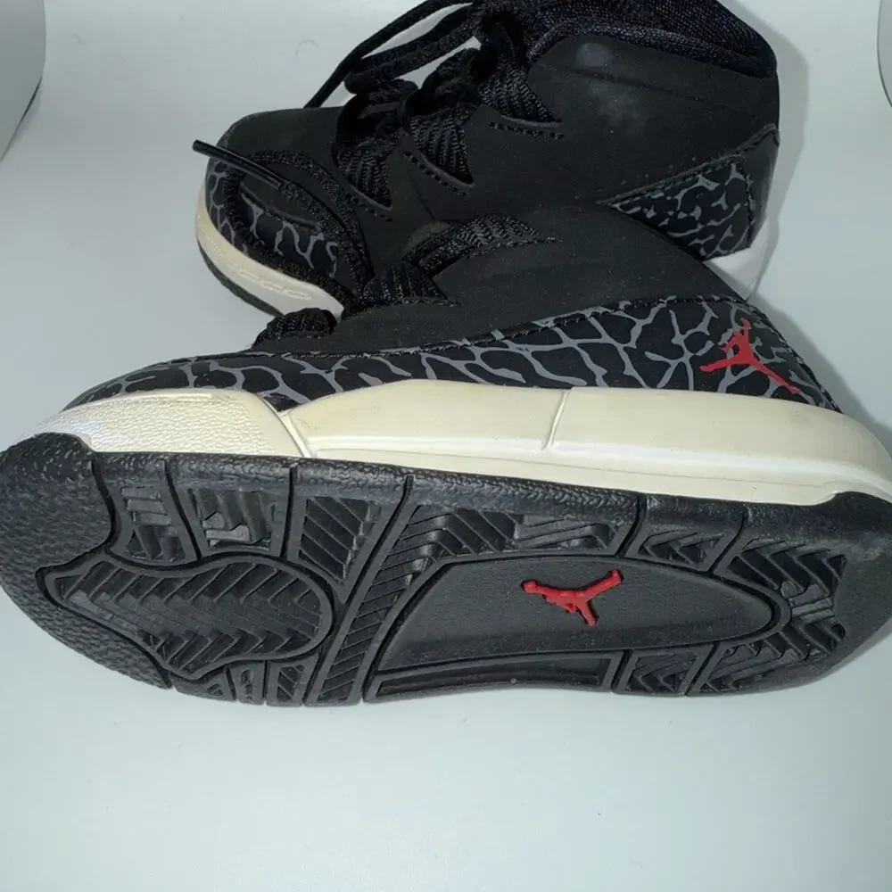 Nike Air Jordan deluxe Stylish Black Kids Sneakers